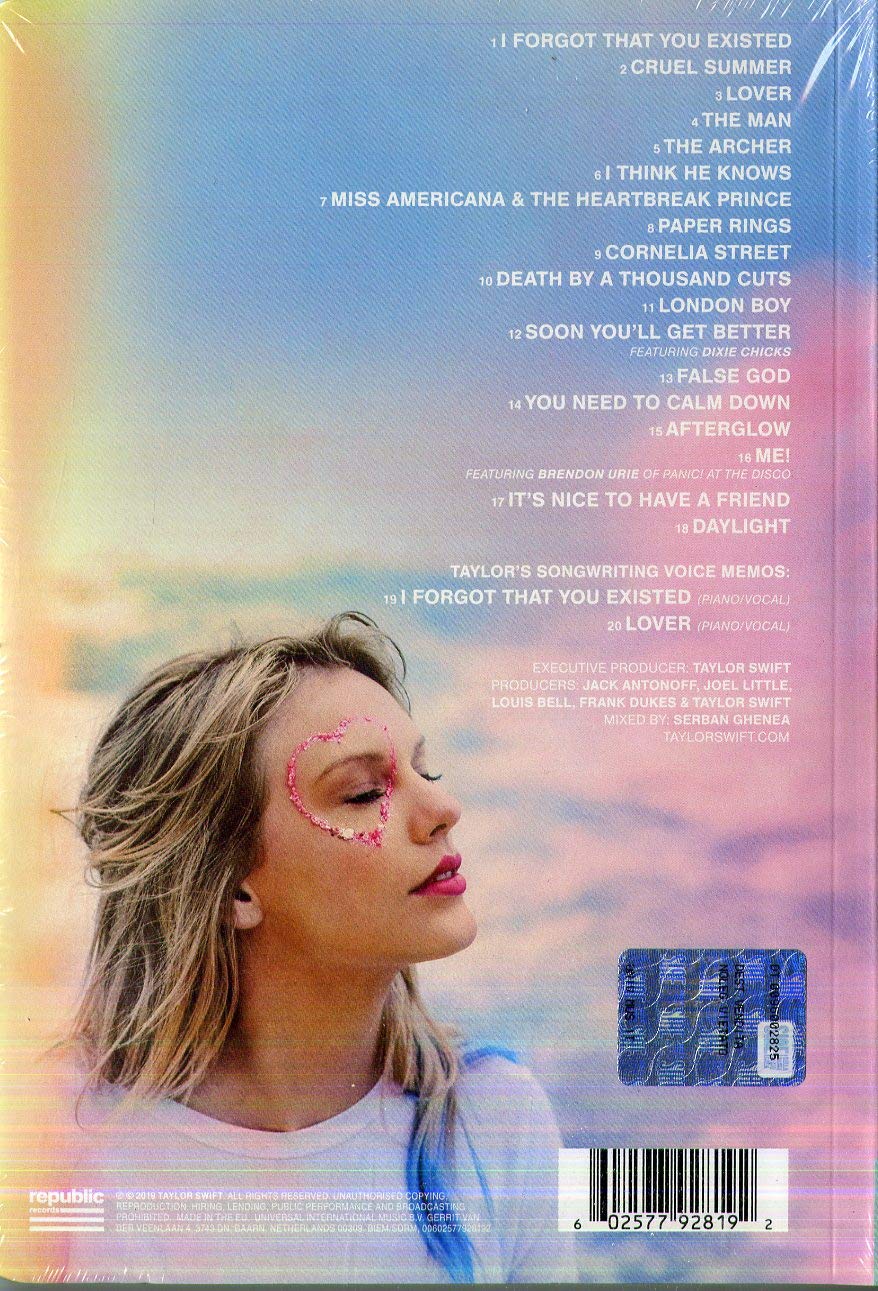 Lover , Deluxe Album Version 1 - Taylor Swift