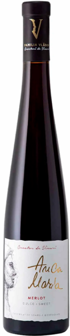 Vin Rosu -  Anca Maria, Merlot,  dulce