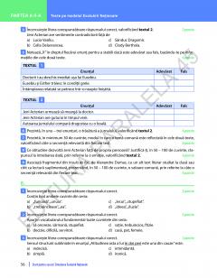 Start pentru succes! Simularea Evaluarii Nationale - Limba si literatura romana, clasa a V - VII-a