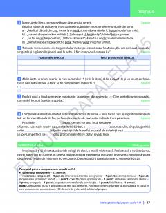 Start pentru succes! Simularea Evaluarii Nationale - Limba si literatura romana, clasa a V - VII-a