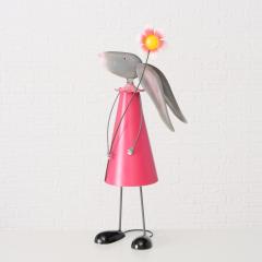 Obiect decorativ - Hilma - Rabbit, 100cm, Iron grey