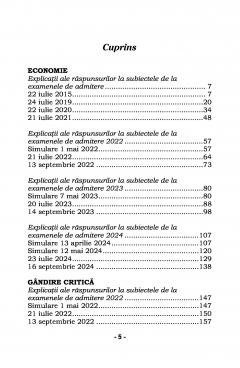 Culegere de explicatii ale raspunsurilor la subiectele de la examenele de admitere la Facultatea de Drept, Universitatea din Bucuresti
