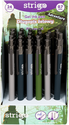 Pix mecanic cu gel 0.7 mm - Cerneala albastra