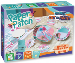 Set creativ - Paper Patch - Jewelery Storage Box Art Kit