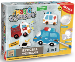 Set creativ - Magic Cement - Special Vehicles