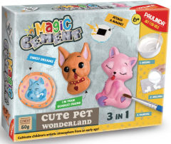 Set creativ - Magic Cement - Cute Pet Wonderland
