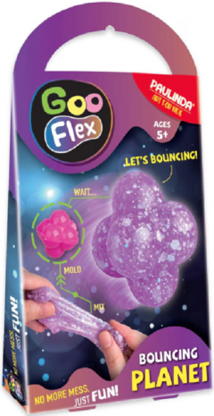 Set creativ - Goo Flex - Creati-va propria minge saltareata, mov