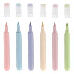 Set 6 markere acrilice, tip pensula - Artist
