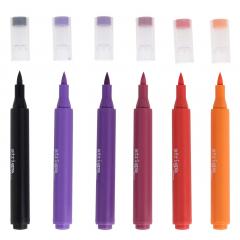 Set 6 markere acrilice, tip pensula - Artist