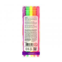 Set 5 Pixuri cu gel Strigo - Neon