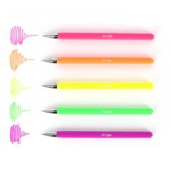 Set 5 Pixuri cu gel Strigo - Neon
