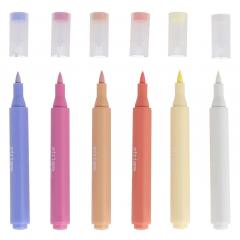 Set 6 markere acrilice, tip pensula - Artist