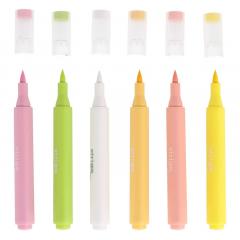 Set 6 markere acrilice, tip pensula - Artist