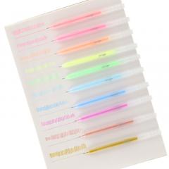 Set 10 pixuri cu gel - Multicolor