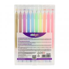 Set 10 pixuri cu gel - Multicolor