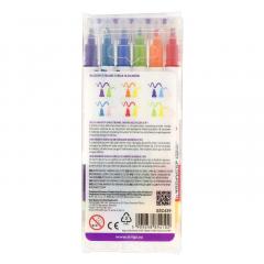 Set 6 markere duble - 2 in 1 - Multicolor