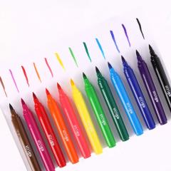 Set 12 carioci tip pensula - Jumbo