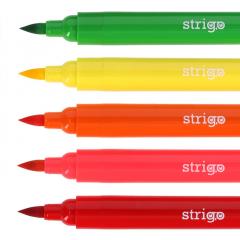 Set 12 carioci tip pensula - Jumbo