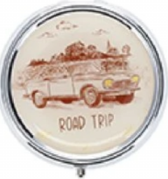 Oglinda compacta - Road Trip (3 modele - pret pe bucata)