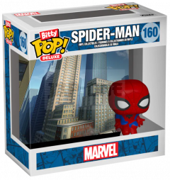 Figurina - Bitty Pop! Deluxe - Marvel Spider-Man (Cityscape)