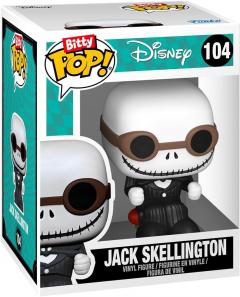 Figurina - Bitty Pop! Rides - Jack Skellington with Snowmobile