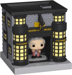 Figurina - Bitty Pop! Towns - Harry Potter - Garrick Ollivander and Ollivander's Wand Shop