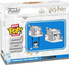 Figurina - Bitty Pop! Towns - Harry Potter - Garrick Ollivander and Ollivander's Wand Shop