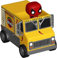 Figurina - Bitty Pop! Rides - Deadpool & Chimichanga Truck