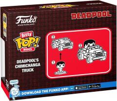Figurina - Bitty Pop! Rides - Deadpool & Chimichanga Truck