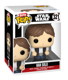 Figurina - Bitty Pop! - Star Wars: Han Solo with Milennium Falcon