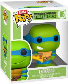 Figurina - Funko Pop! Bitty - Leonardo with Turtles Van