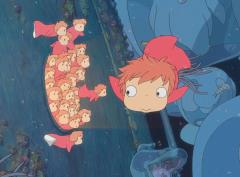 Carte postala - Studio Ghibli - Ponyo (mai multe modele, pret pe bucata)