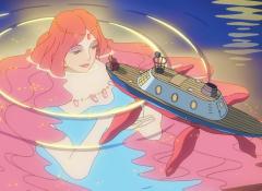 Carte postala - Studio Ghibli - Ponyo (mai multe modele, pret pe bucata)