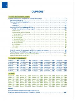 Evaluarea nationala 2025 - Limba si literatura romana, Clasa a VIII-a