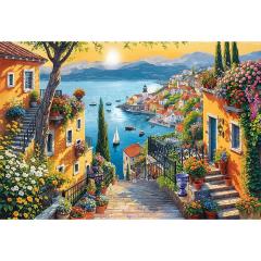 Puzzle 1500 piese - Vedere la mare