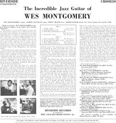 The Incredible Jazz Guitar Of Wes Montgomery - Vinyl