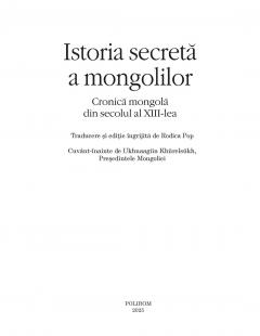 Istoria secreta a mongolilor