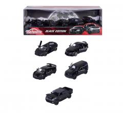 Set 5 masinute metalice Majorette - Black Edition 2.0