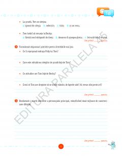 Scrisorile verii - Caiet de antrenament pentru Limba si literatura romana, clasa a VII-a