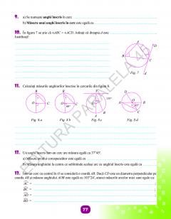 Matematica - Caiet de vacanta, clasa a VII-a