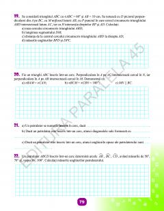 Matematica - Caiet de vacanta, clasa a VII-a