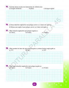 Matematica - Caiet de vacanta, clasa a VII-a