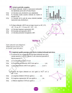 Matematica - Caiet de vacanta, clasa a VII-a