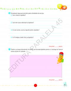 Scrisorile verii - Caiet de vacanta pentru Limba si literatura romana, clasa a V-a