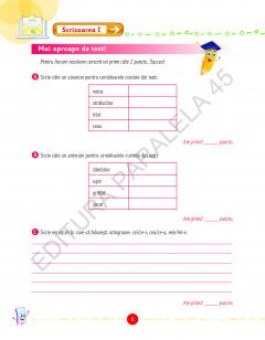 Scrisorile verii - Caiet de vacanta pentru Limba si literatura romana, clasa a V-a