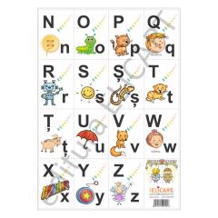 Set planse - Litere si cifre, clasa pregatitoare