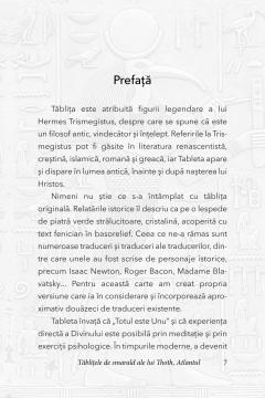 Tablitele de smarald ale lui Thoth, Atlantul