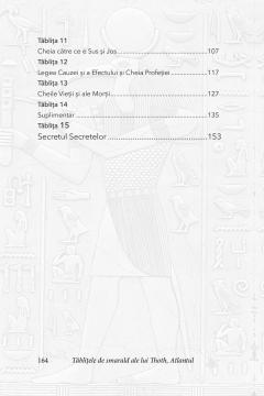 Tablitele de smarald ale lui Thoth, Atlantul