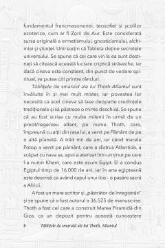 Tablitele de smarald ale lui Thoth, Atlantul