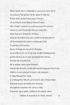 Tablitele de smarald ale lui Thoth, Atlantul